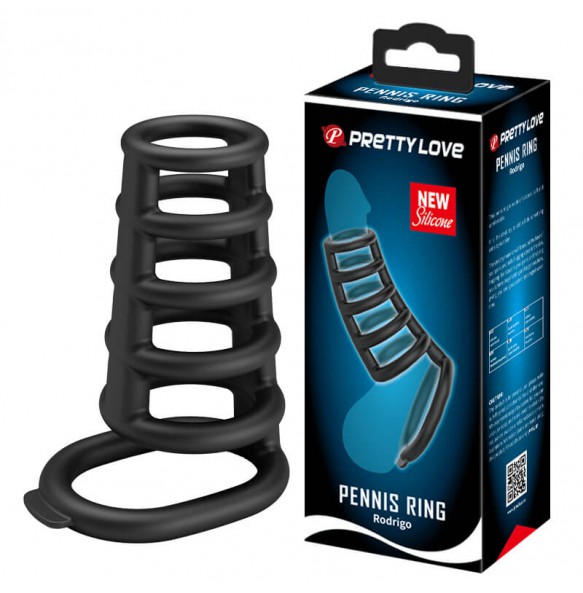 PRETTY LOVE - Rodrigo Penis Ring (Black)